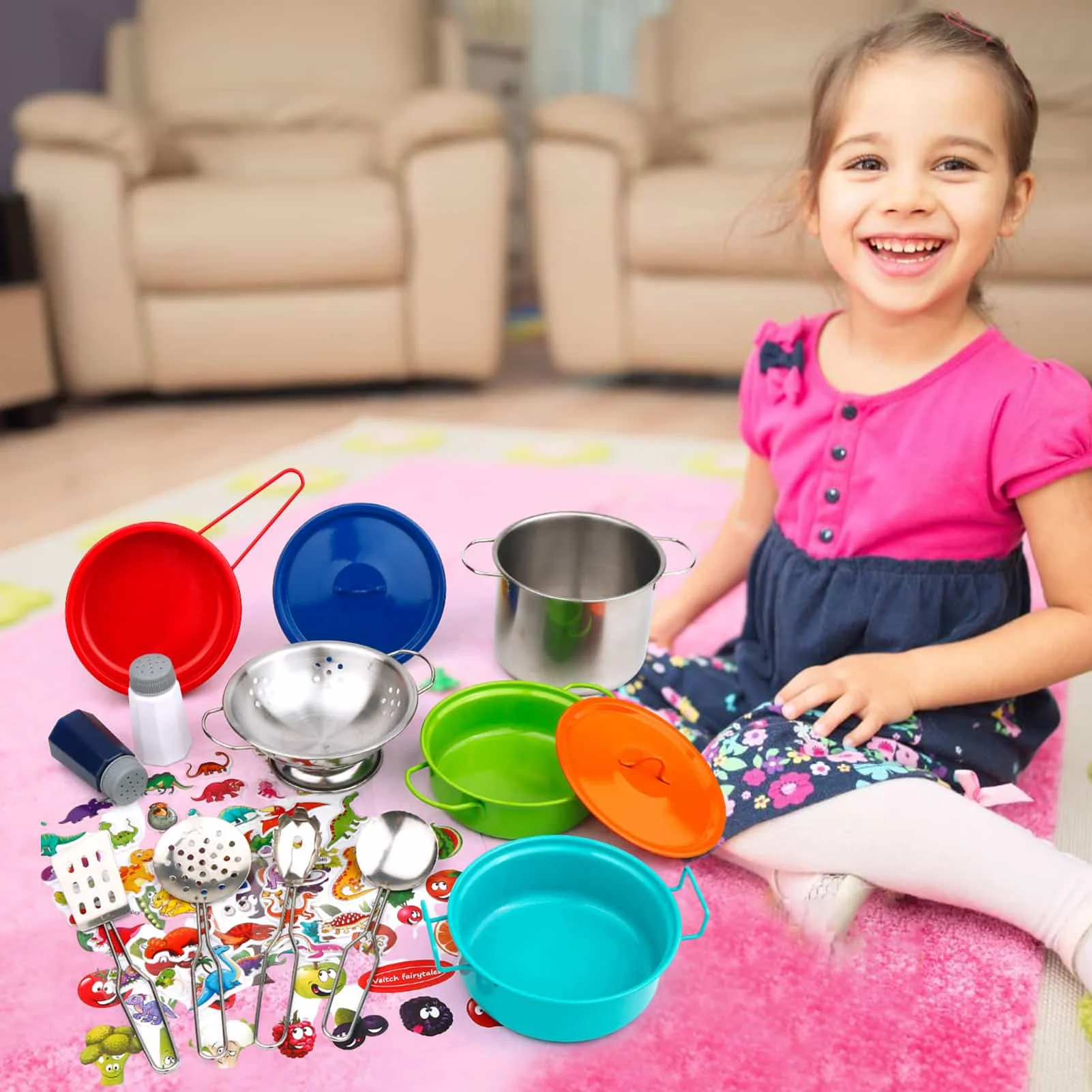 Кухонные Игрушки для ролевых игр кухонные игрушки из нержавеющей стали ролевые