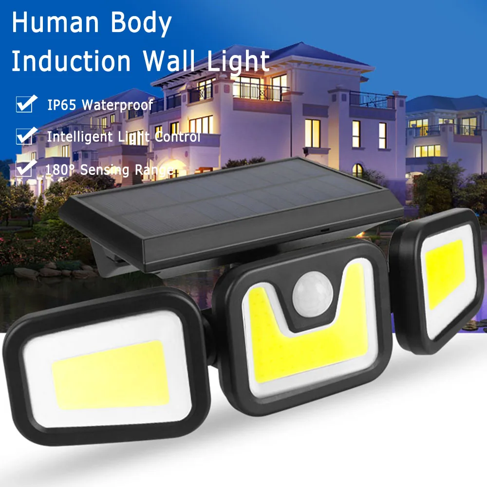 

Low Energy Consumption Solar Led Light Induction Wall Lamp Newest Solar Wall Lamp Easy Install Lighting Lamp Solar Garden Light