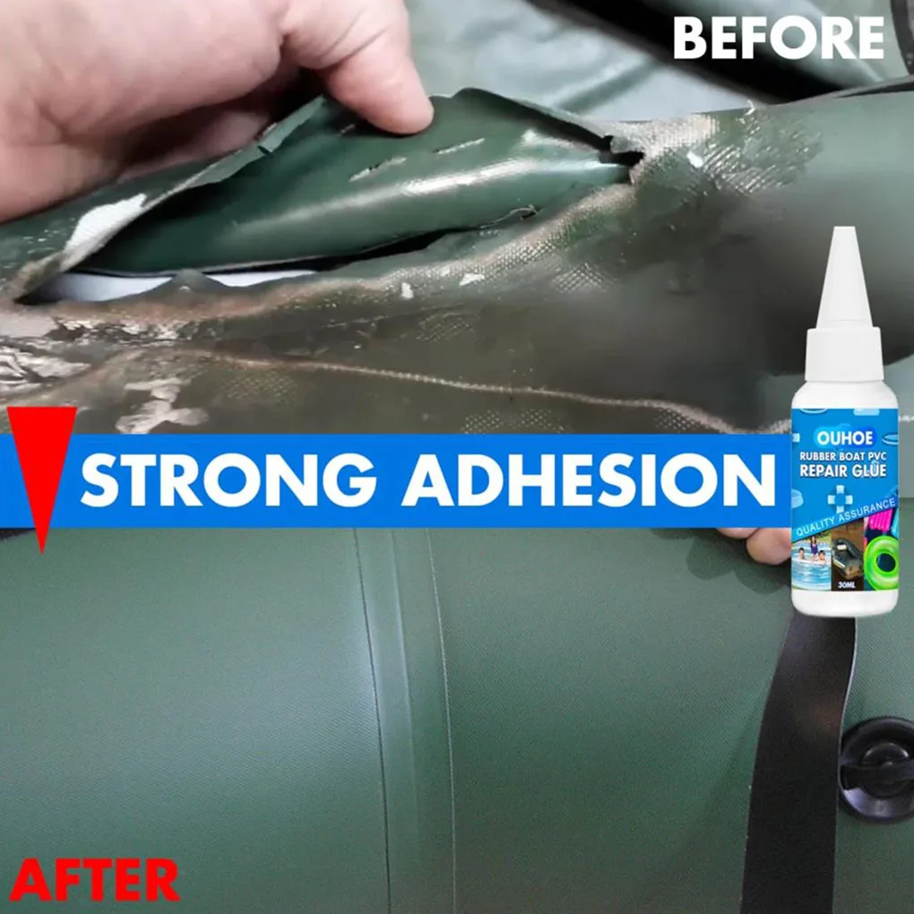

Repair Glue Sealing Puncture Patch Lightweight Adhesive Sealant Home Supplies for Boat Strong Adhesion Pool Tools