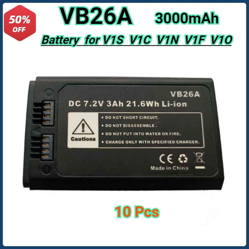 Сменный аккумулятор для фотосъемки с круглой головкой 7 2 В 3000 мАч Godox VB26 VB26A V1S V1C V/S