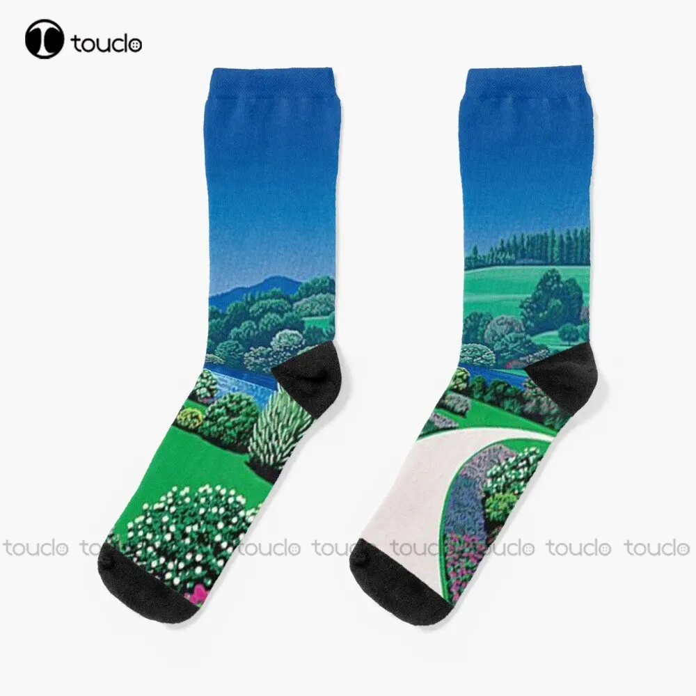 

Hiroshi Nagai Plane| Hiroshi Nagai Socks White Crew Socks Men 360° Digital Printing Custom Gift Streetwear Funny Sock