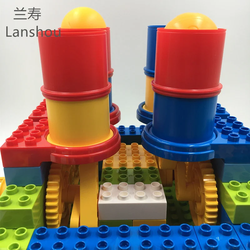 Большой конструктор Whack-a-родинка креативная игра гонка пробежки трубопроводов