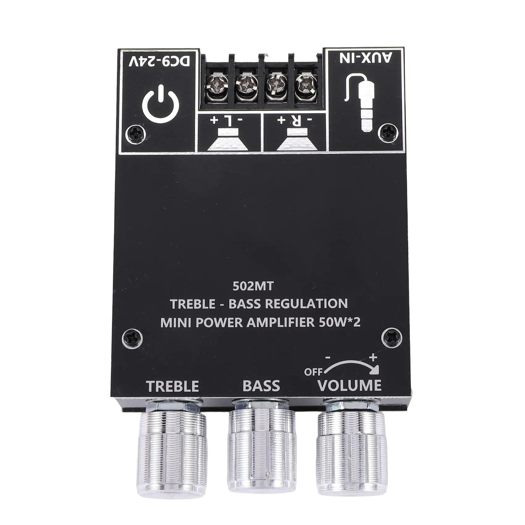 

ZK-502MT Bluetooth 5.0 Subwoofer Amplifier Board 2.0 Channel High Power Audio Stereo Amplifier Board 2X50W Bass AMP