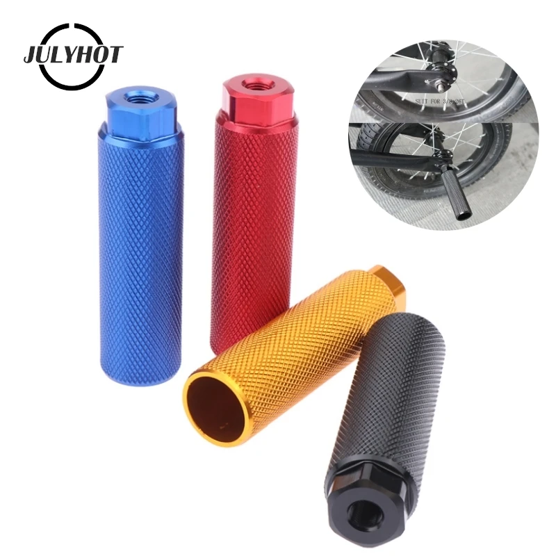 Колышки для трюков из сплава 1 шт. подставки BMX Bike 3 8 дюймов осевые велосипедные