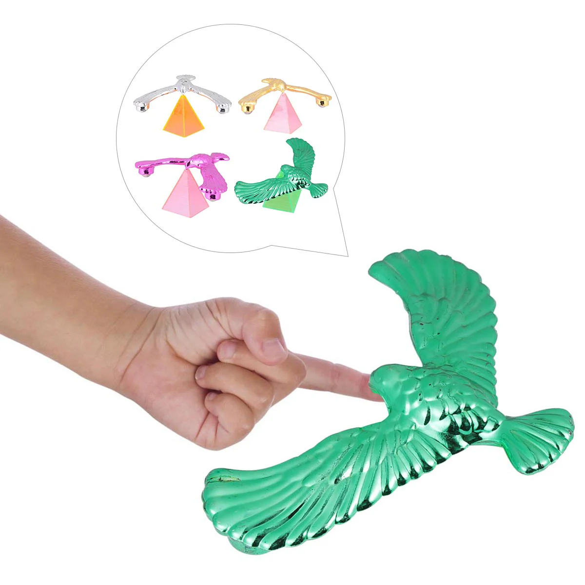 

20 Sets Balance Bird Toy Kids Sports Toys Birds Early Learning Plastic Eagle Model The Balancing Child