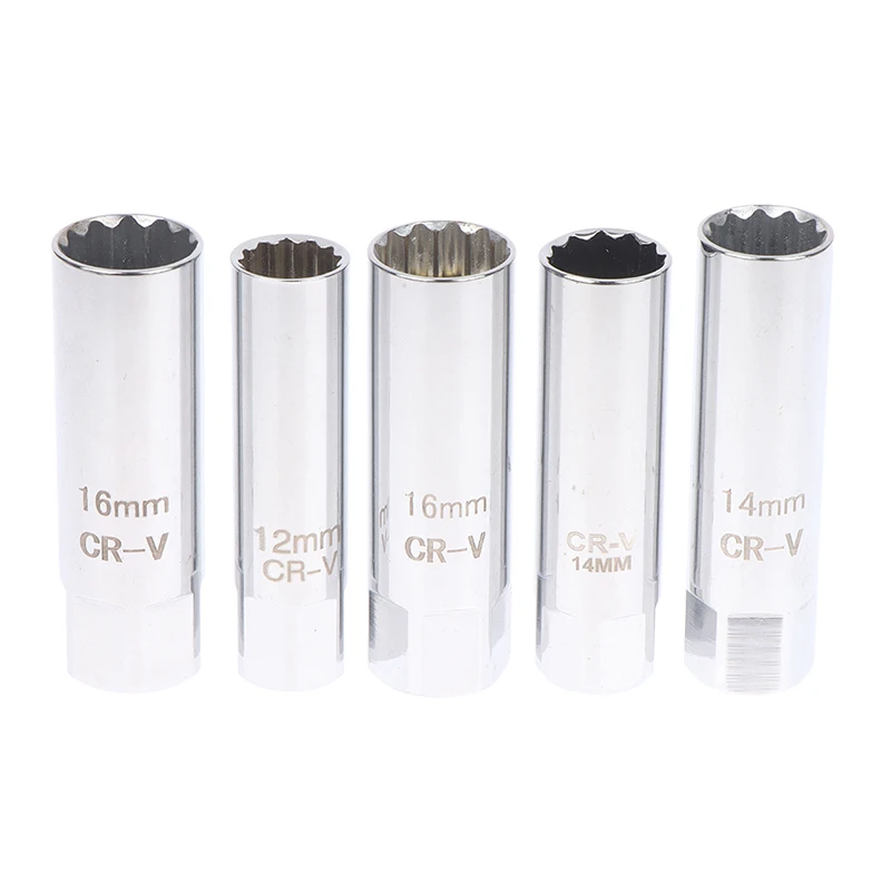 

Ключ для снятия розетки свечи зажигания тонкий настенный магнитный 3/8 дюйма 12/14/16 мм