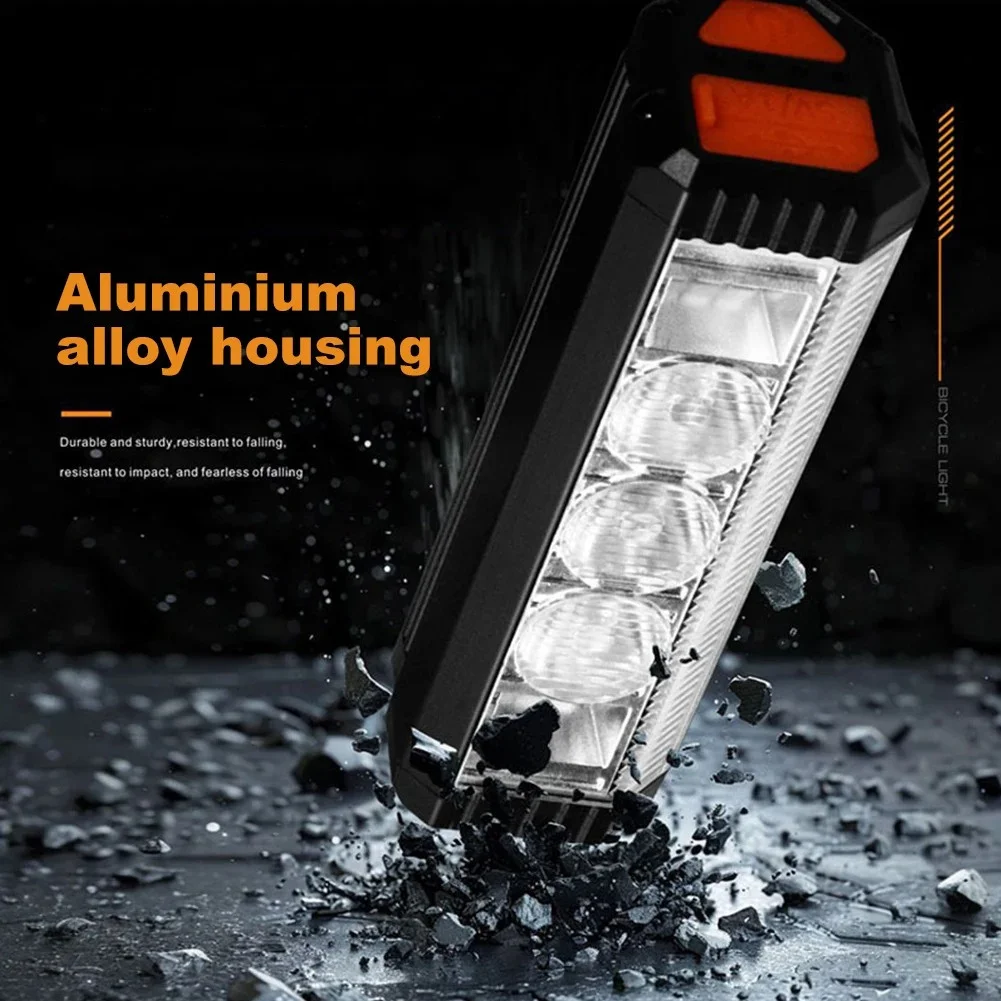 Фара велосипедная аккумуляторная с 5 режимами освещения 1000 лм/1200 лм