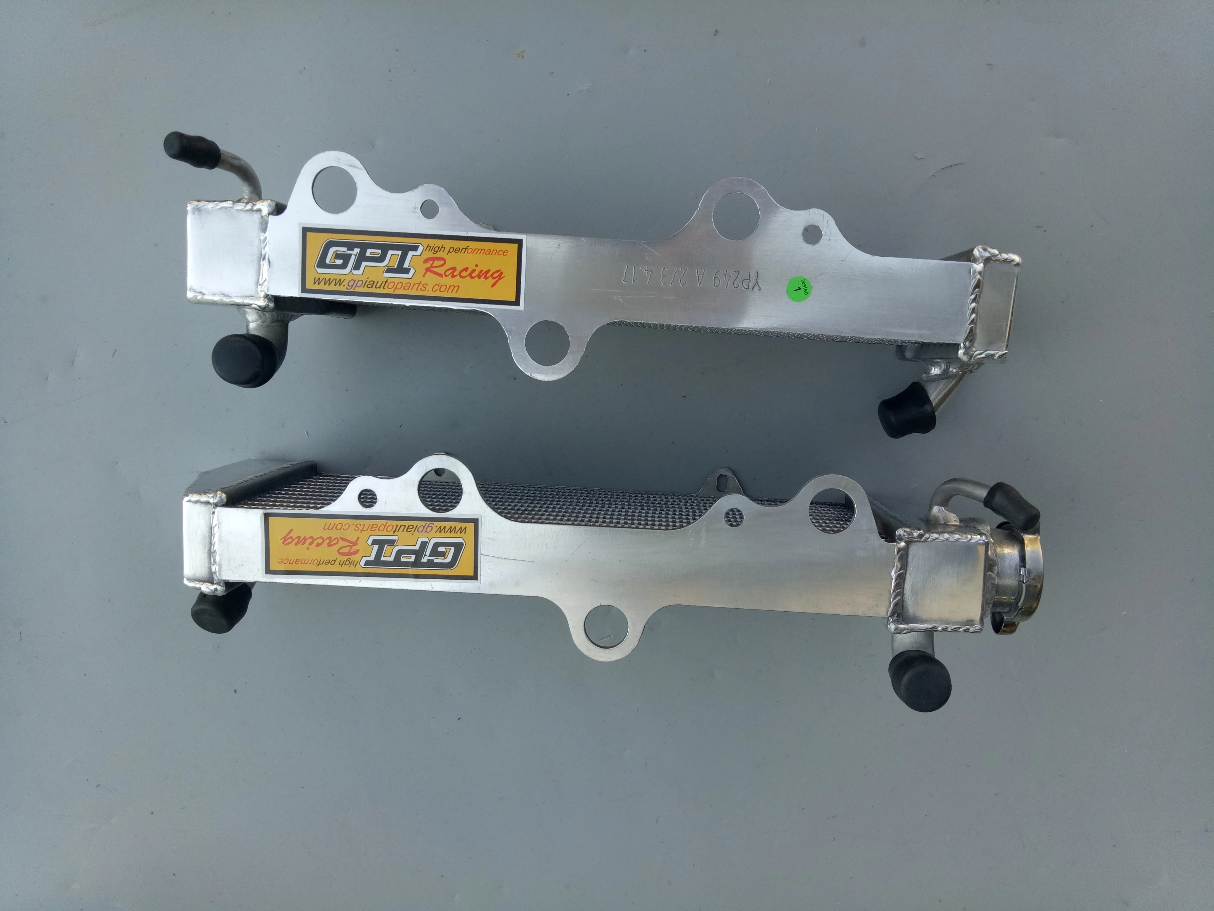 Для 1995-2001 HUSQVARNA TE410 TE 410 алюминиевый радиатор охладитель охлаждающей жидкости 1995