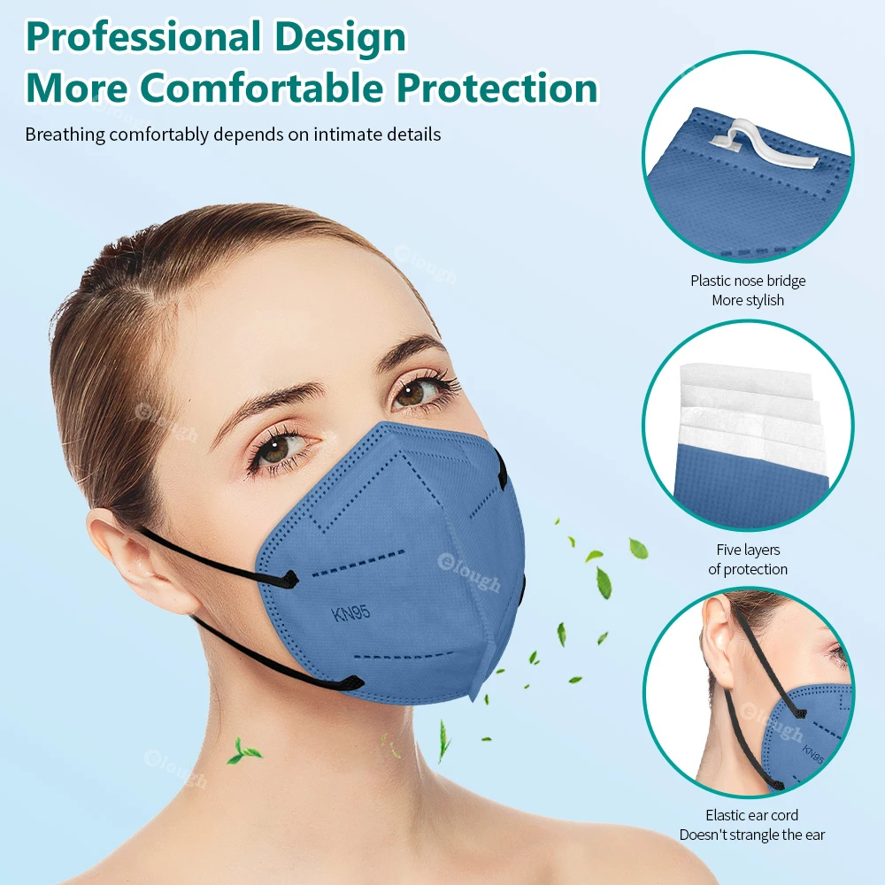 Mascarilla KN95 взрослые FPP2 маски FFP2 Сертификат CE Morandi FFP2Mask 5 слоев Mascherina FFPP2 Masken FFP 2 |