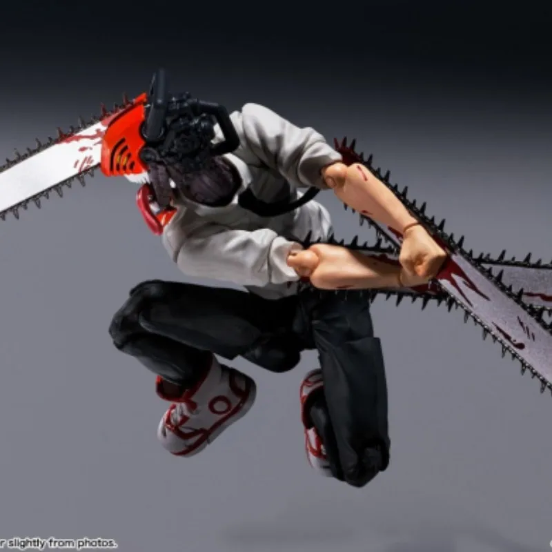 

Аниме в наличии Bandai S.H. Фигуртс бензопила человек Shf коллекционная игрушка подарок коллекция ПВХ модель подарок для детей