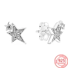 2022 сверкающие серьги из серебра с мерцающими искусственными камнями, ассиметричные серьги для девочек, подарочные украшения для вечеринок, серьги-гвоздики