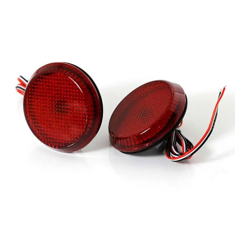 Автомобильный задний бампер отражатель заднего бампера круглые лампы для