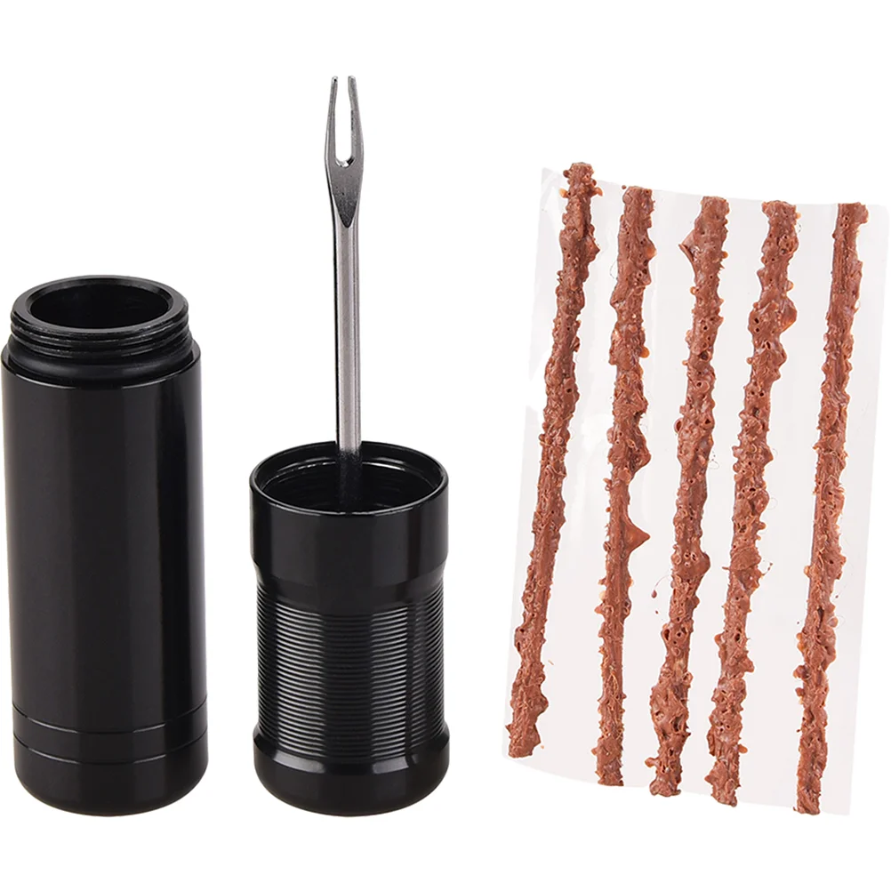 

1 Set of Rubber Repair Strip Cycling Tire Repair Kit Emergency Rubber Repair String Tire Plug