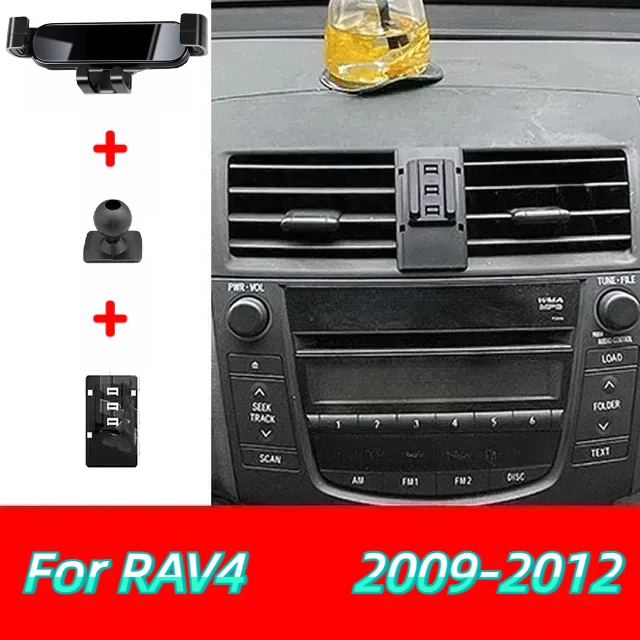 

Автомобильный держатель для телефона, подставка для мобильного крепления для Toyota Rav4 2009-2023, регулируемый GPS, специальный навигационный кронштейн, аксессуары