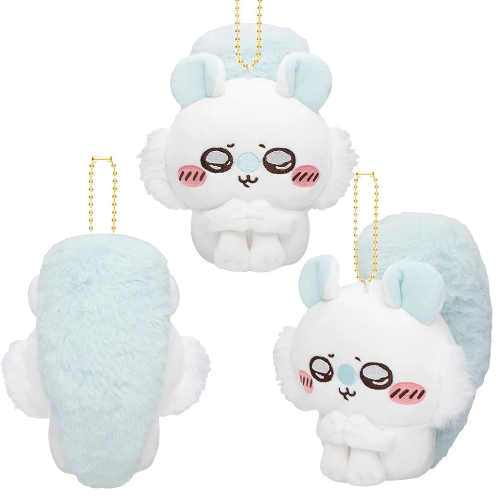 Аниме Chiikawas серия Momongas Plushie куклы игрушки мультфильм Kawaii милая фотография брелок