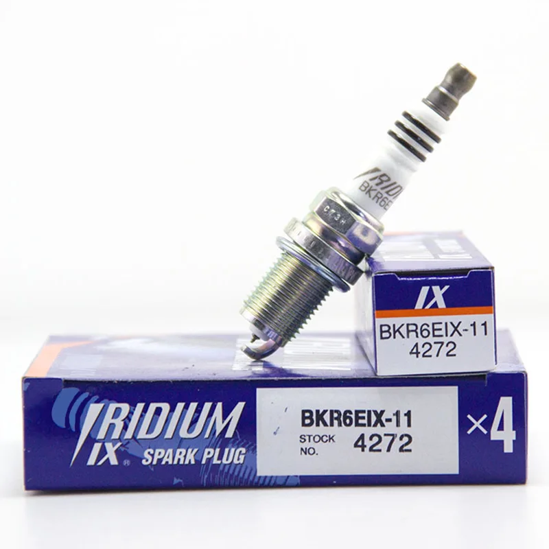 

4/6 шт. BKR6EIX-11 4272 Iridium Свеча зажигания для Toyota Lexus, Mitsubishi Suzuki Mazda Chevy Subaru BKR6EIX11 BKR6EIX11-4272