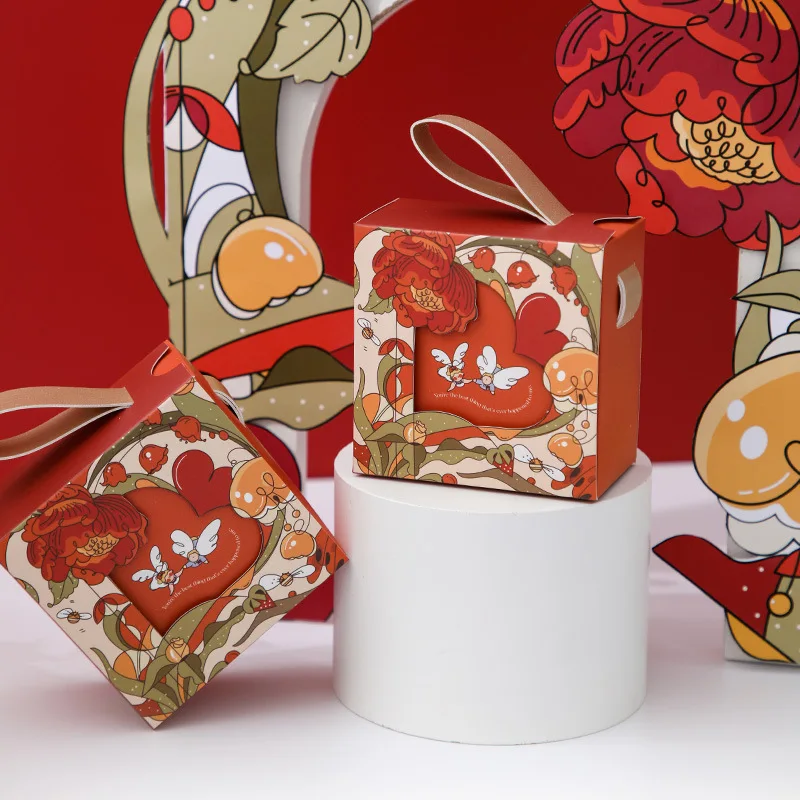 Es Side Open Wedding Favors Package Bag For Guest Birthday Party Candy Decorations Gift Box For Lover
