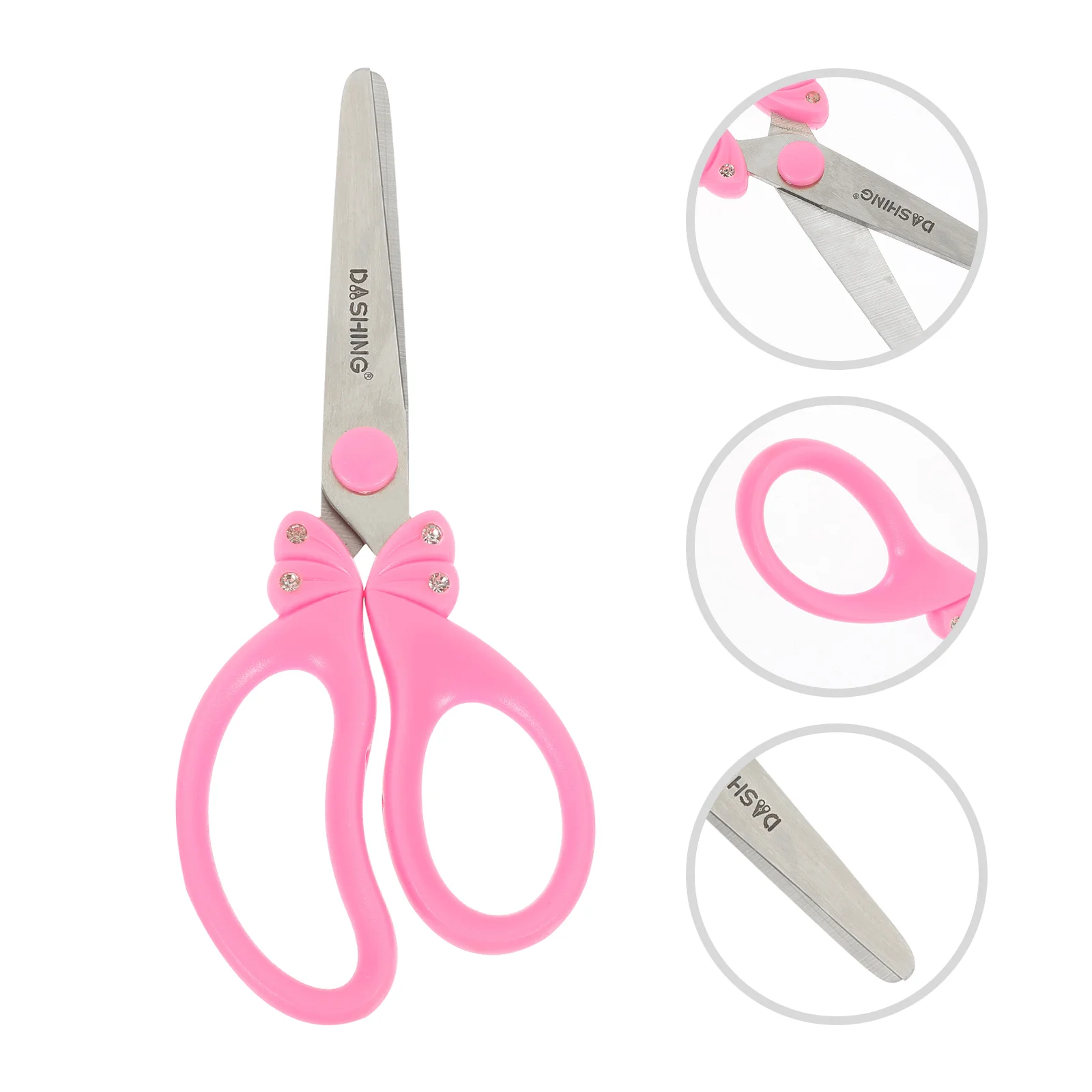 

Kids Scissors Portable Safety Scissors Preschool Training Scissors Craft Scissors Plastic Handle Scissors for Children Kids