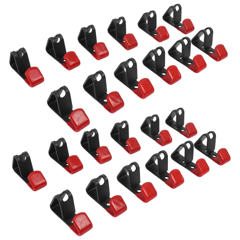 

24 Pcs Tire Wheel Rim Hub Hanging Metal Hook Metal Holder Shop Display Stand Rack Wall Mounted Racing Hook