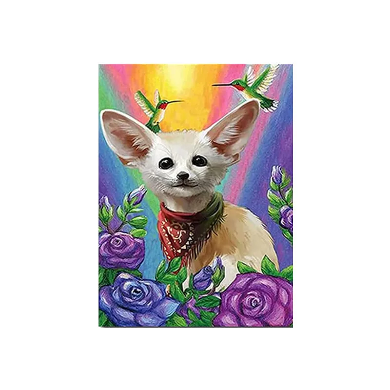 

3060Ann-Tulip diy Цифровая масляная живопись, картина маслом, Акриловая картина с цветами, взрыв, ручная работа, пейзаж, живопись