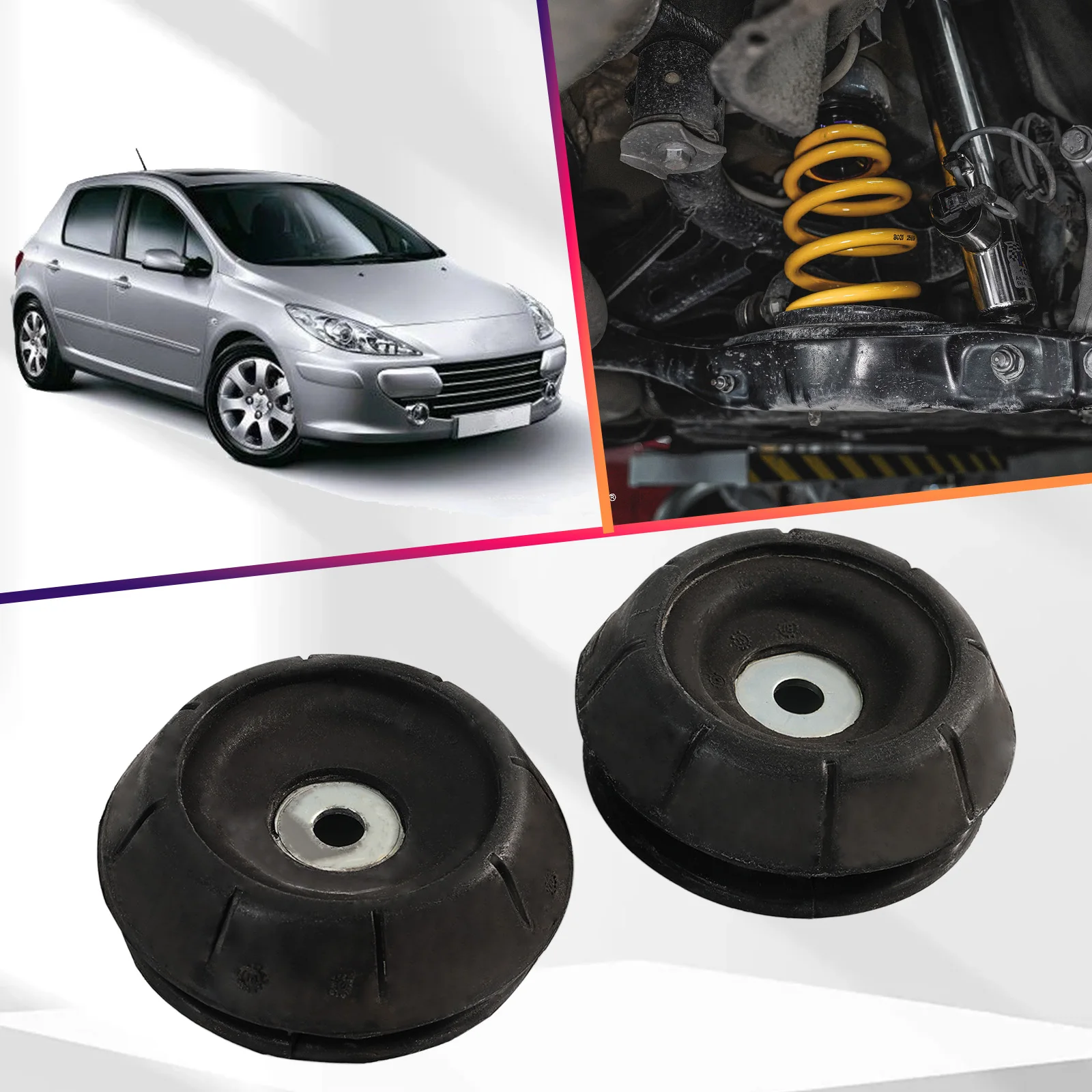Крепление автомобильного амортизатора + комплект подшипников для Vauxhall Corsa Vectra Astra Opel Meriva Zafira Holden Combo Barina Saturn L300 (art.: 3920cb414da9a) - 3920cb414da9a