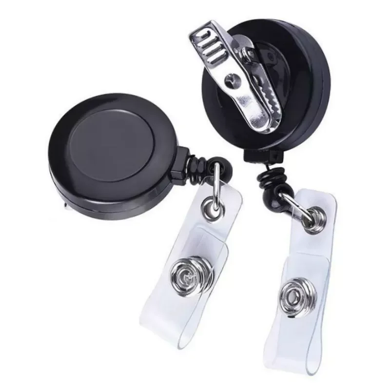 

1PC Retractable Work Card Lanyard ID Name Employee's Card Badge Reel Clip for Staff Workers Nurse Doctor Press Card Accessor