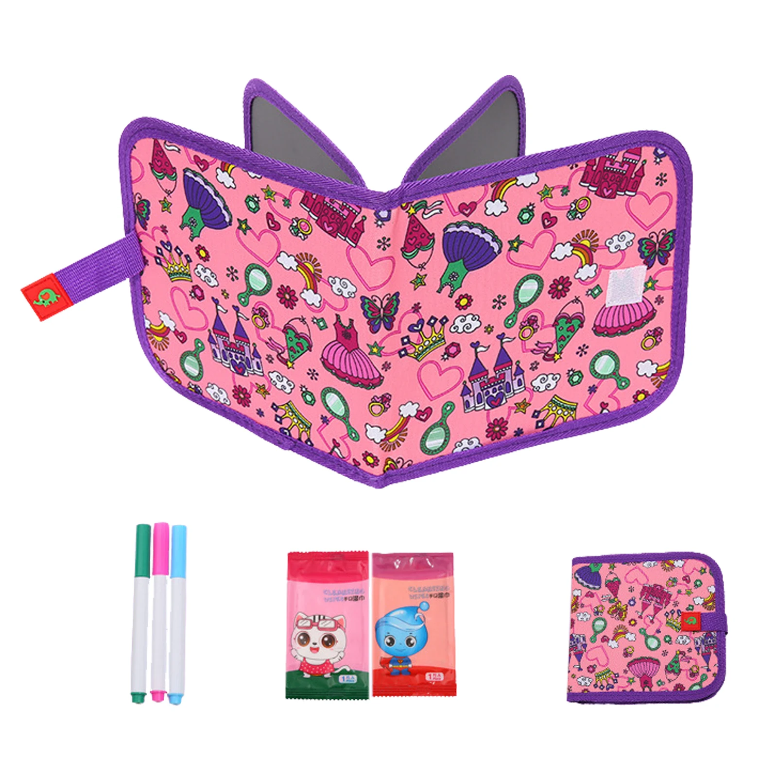 

Kids Erasable Doodle Book Set Erasable Doodle Book Scribbler Board Kids Erasable Doodle Books Scribbler Board With 3 Watercolor