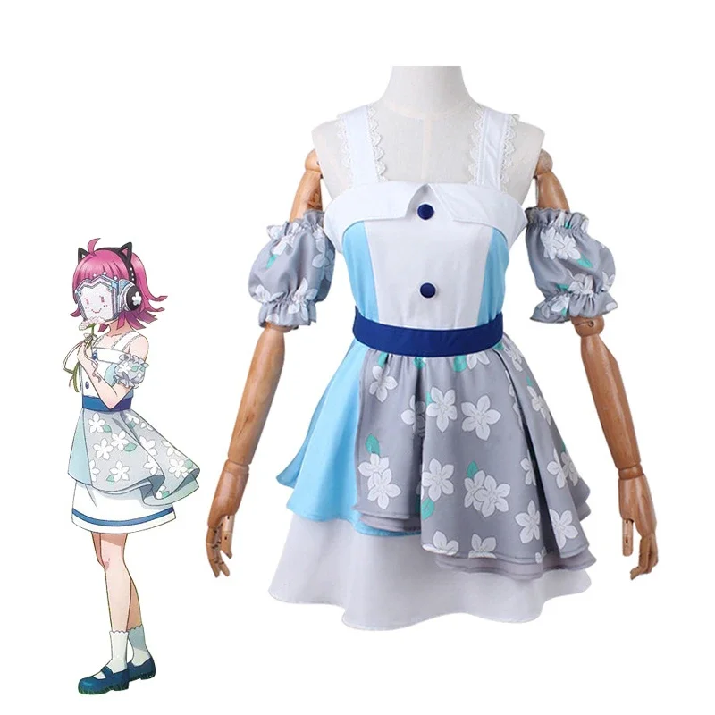 Костюм для косплея Love live накасу кауми Цветочное платье Tennouji Rina аниме одежда