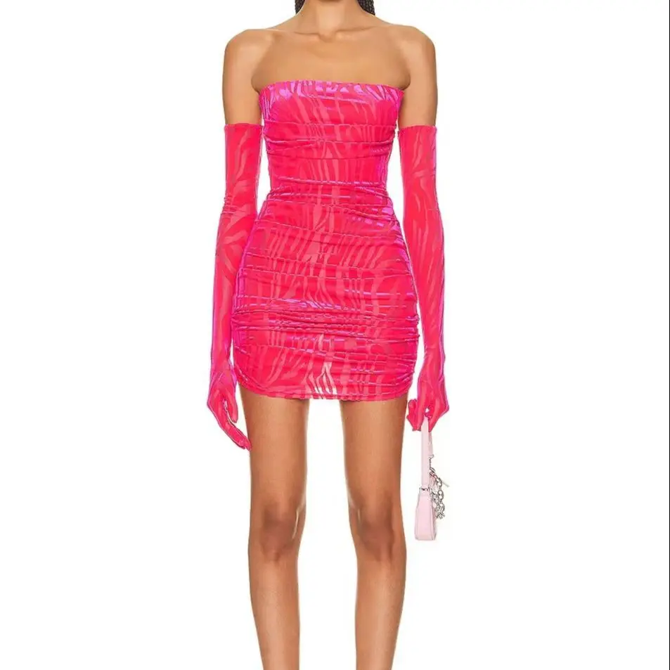 

2023 Original Collection Women Maxi Dress Hot Sale Bohemian Geometric Print Beach Style Outfit