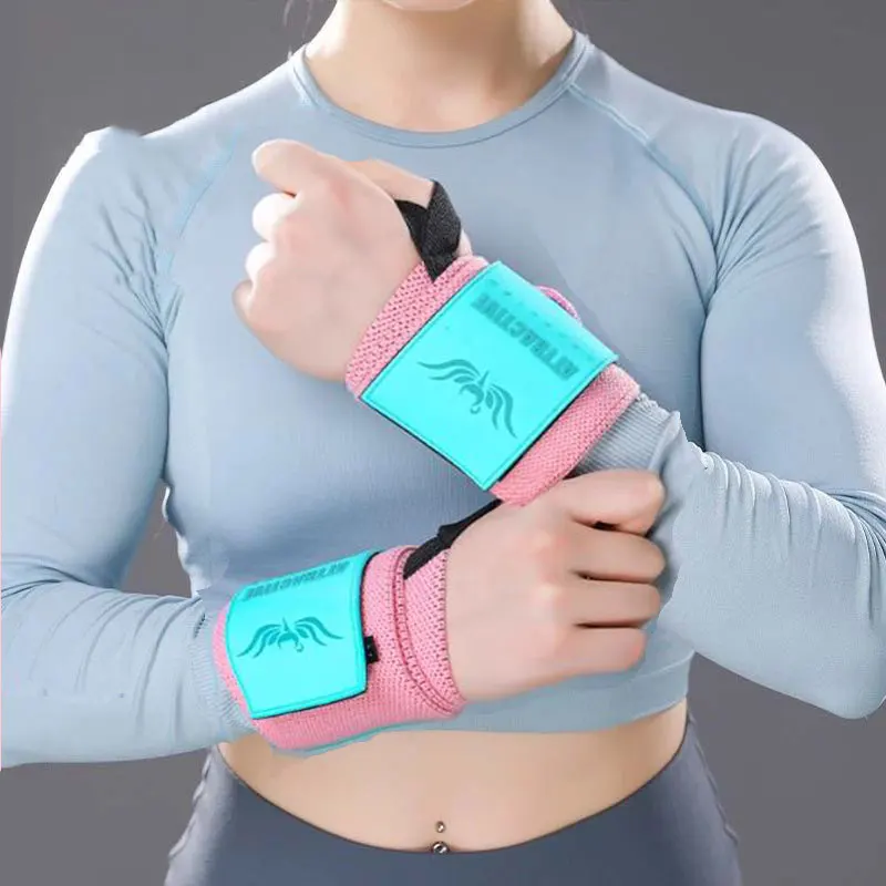 

Women Exclusive Fitness Wrist Protector Weightlifting Bench Press Anti Sprain Wristband Sports Compression Strap for LARA STAR