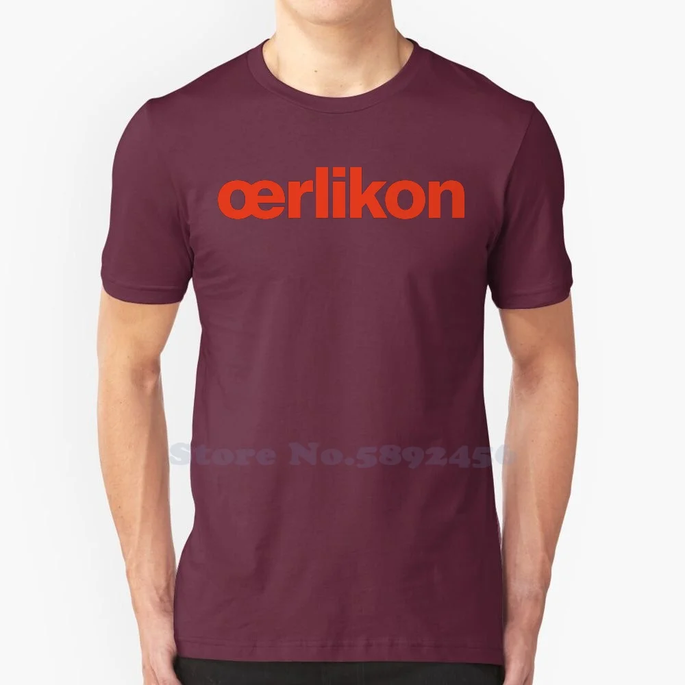 

Oerlikon Brand Logo High-quality T Shirts 2023 Fashion T-shirt New Graphic Tee