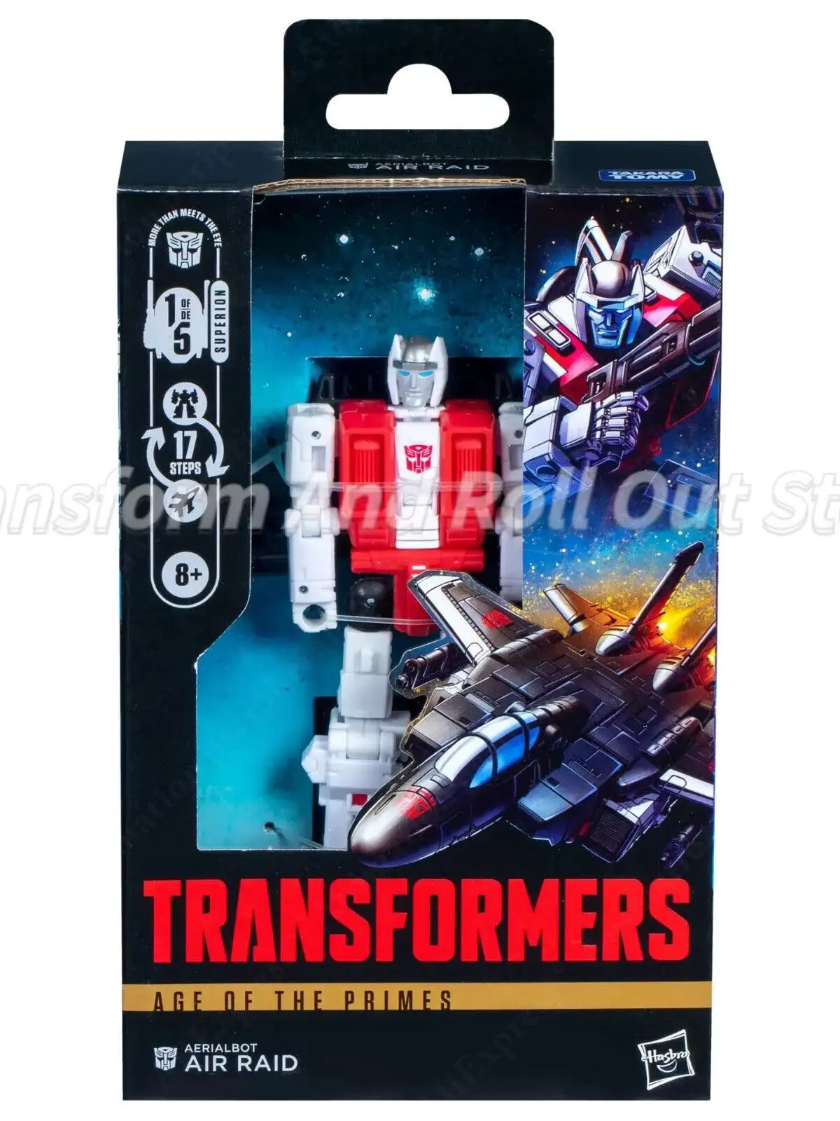 Фото В наличии Трансформеры Age of The Primes 2025 Deluxe Air Raid Aerialbot, экшн-фигурка, модель, коллекция игрушек, подарок для хобби №2