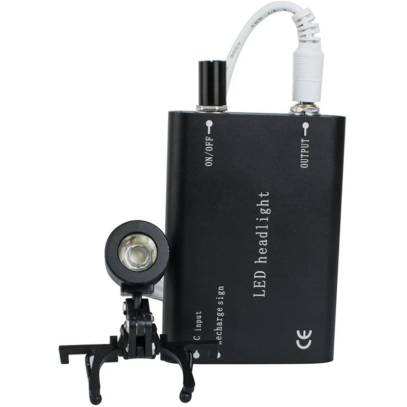

Dentistry Headlight Dental Clip-On Dental LED Headlight 1W Dental Headlight Medical Surgery LED Headlight