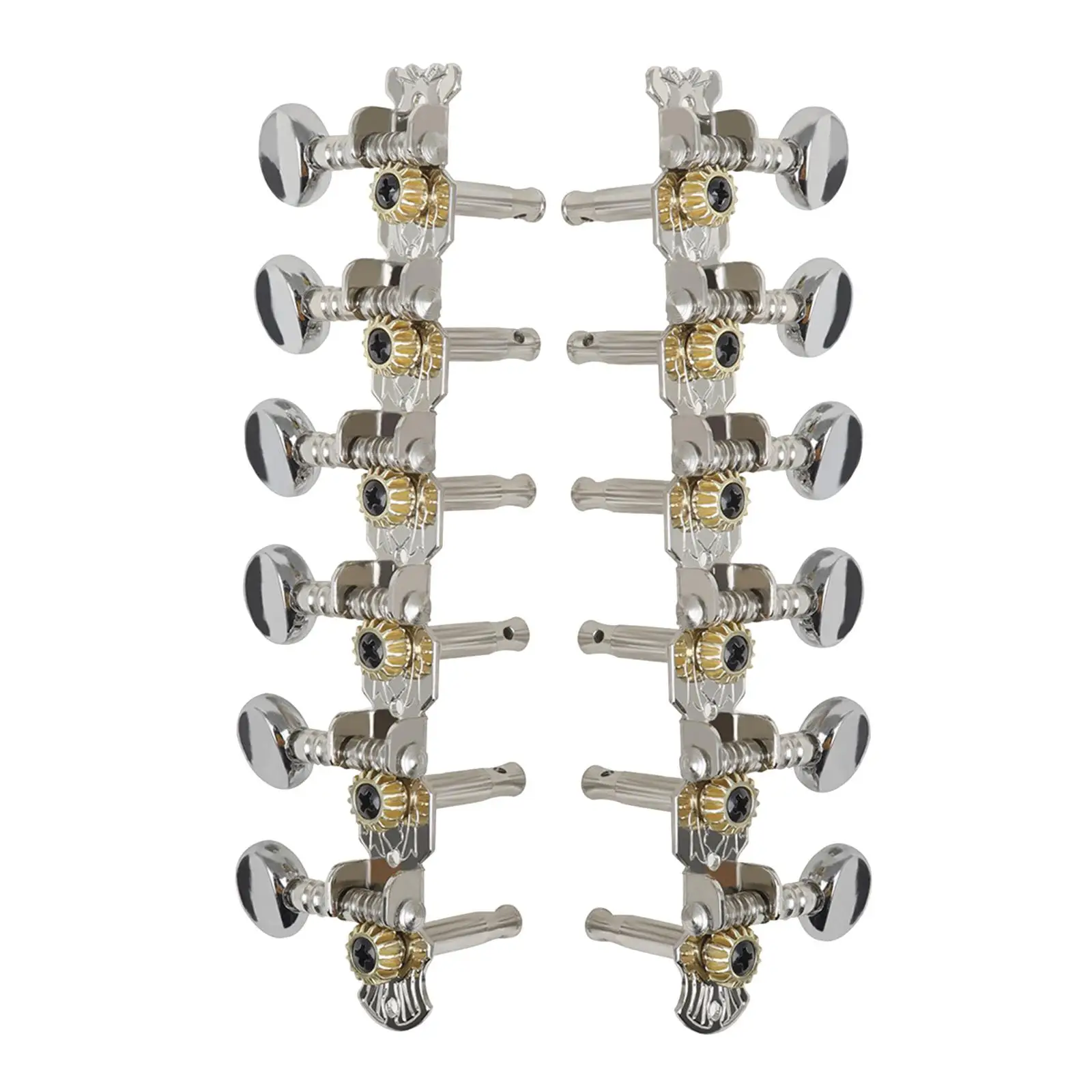 

Retro 12 String Pegs Open 6+6 Replace Broken Parts