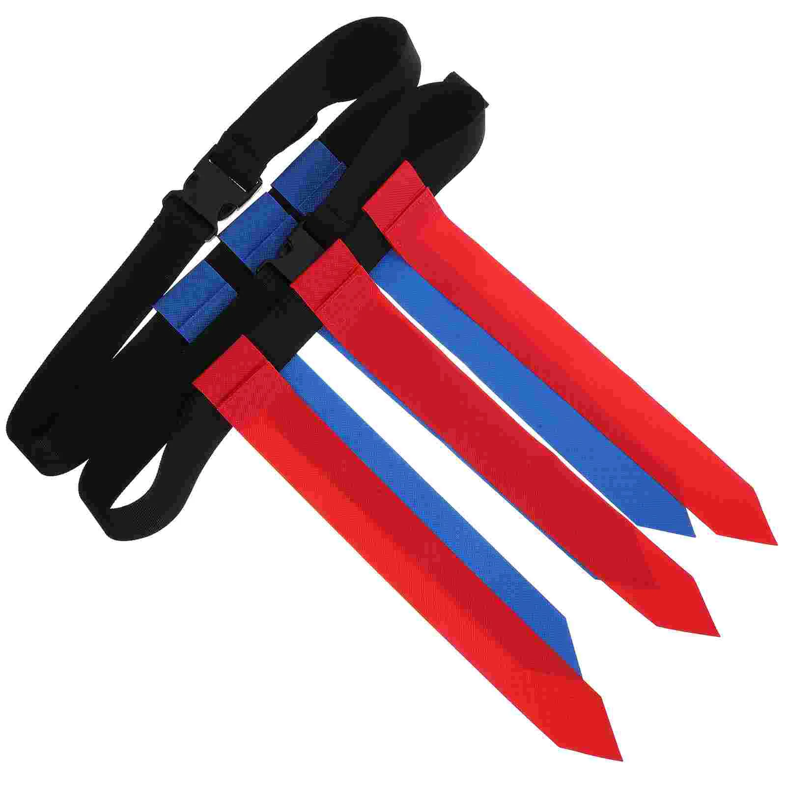 Спортивный пояс 2 шт. футбольные флаги с тройным отливом для ремня