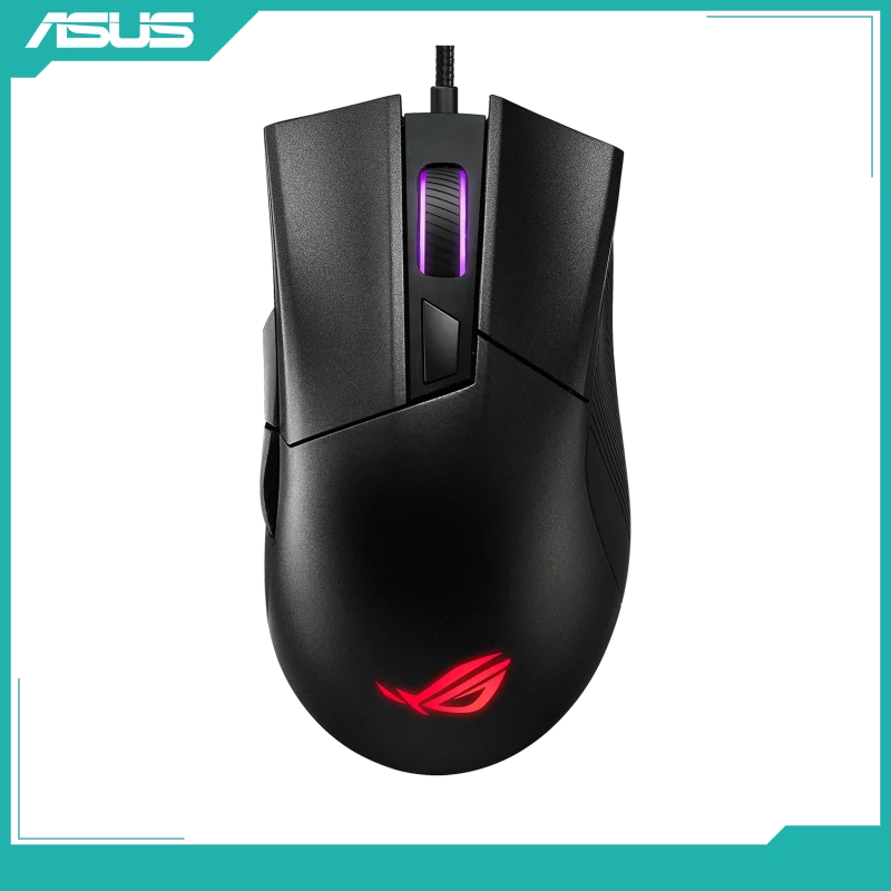 Asus ROG Gladius II Core P507 USB 2.0 Wierd Легкая эргономичная проводная оптическая игровая мышь