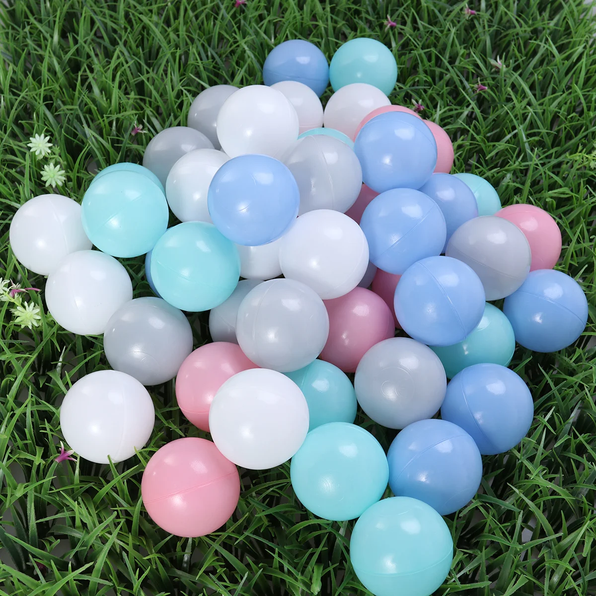 

50PCS Ocean Balls Small Educational Crush Proof Balls Balls for Kids