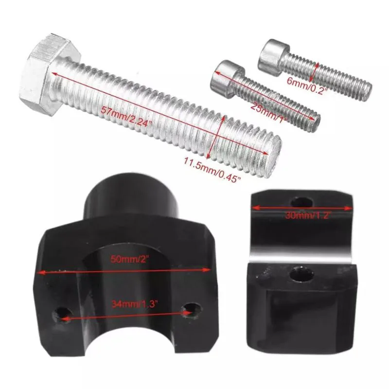 

Motorcycle 22/25Mm Handlebar Press Code Press Block Raiser Aluminum Cnc Handlebar Clamp for Harley Honda Kawasaki Suzuki Yamaha