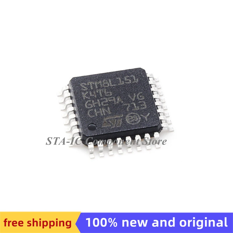 

STM8L151K4T6 LQFP-32 новая оригинальная бесплатная доставка