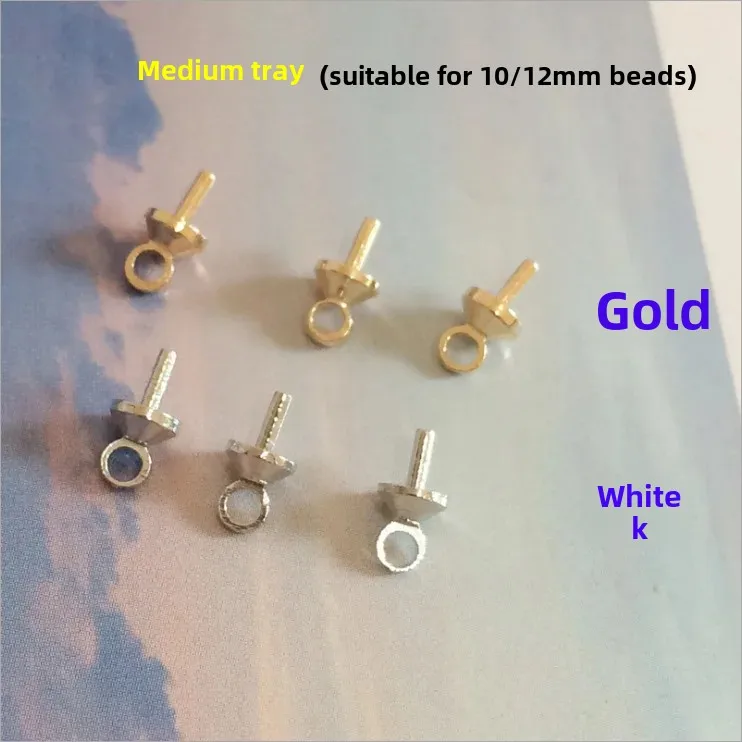 Экологически чистая медная золотая серебряная подвеска с жемчугом застежка