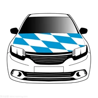 bavaria flag car hood cover 3 3x5ft 100polyestercar bonnet banner