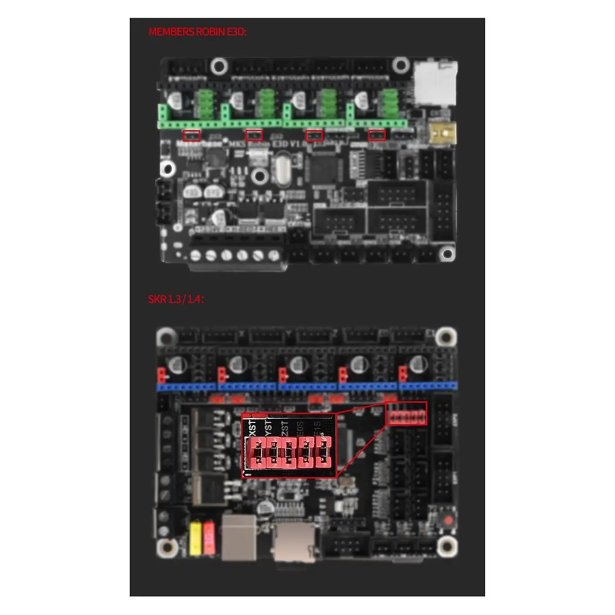 Фото Драйвер шагового двигателя (ABAB) V2.0 2.5A UART, ультратихий, с поддержкой режимов Step/Dir и Uart для плат управления 3D-принтерами №1