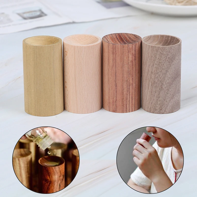 

1PCS Essential Oil Diffus Wood Aroma Diffuser Wooden Aromatherapy Diffuser Sleep Aid Home Decor