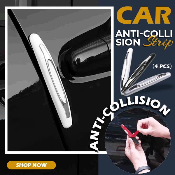 

4PCS Car Anti-collision Strip Car Door Protector Bar Adhesive Stickers Side Edge Protection Anti-Scratch Rear View Mirror Strips