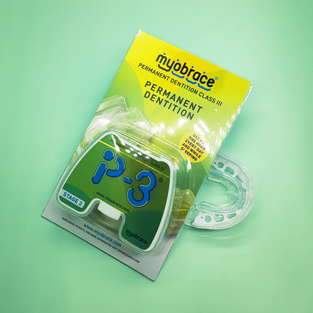 Стоматологический ортодонтический тренажер для зубов Myobrace P3 Assist в класса III
