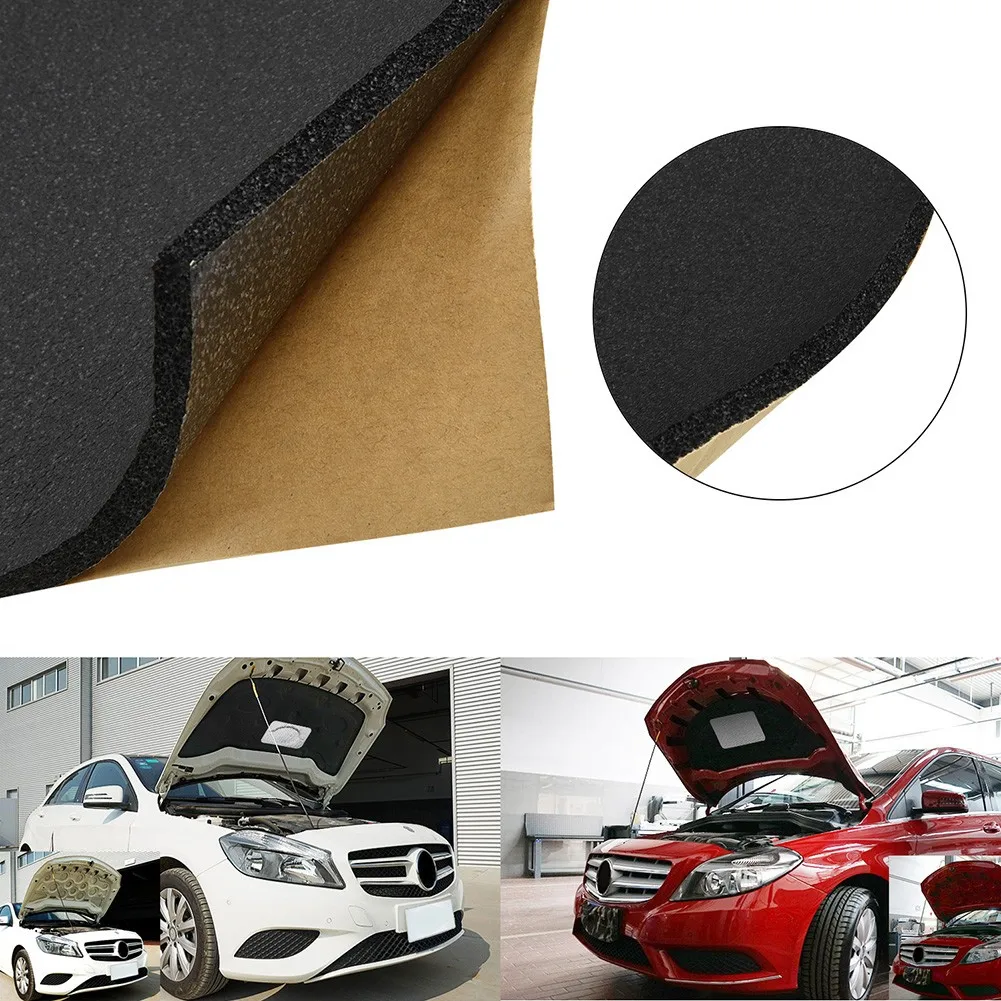 

11.8x19.7inches 5mm Soundproof Cotton Deadener Foam Self Adhesive Heat Insulation Sound Proofing Car-Interior Accessories