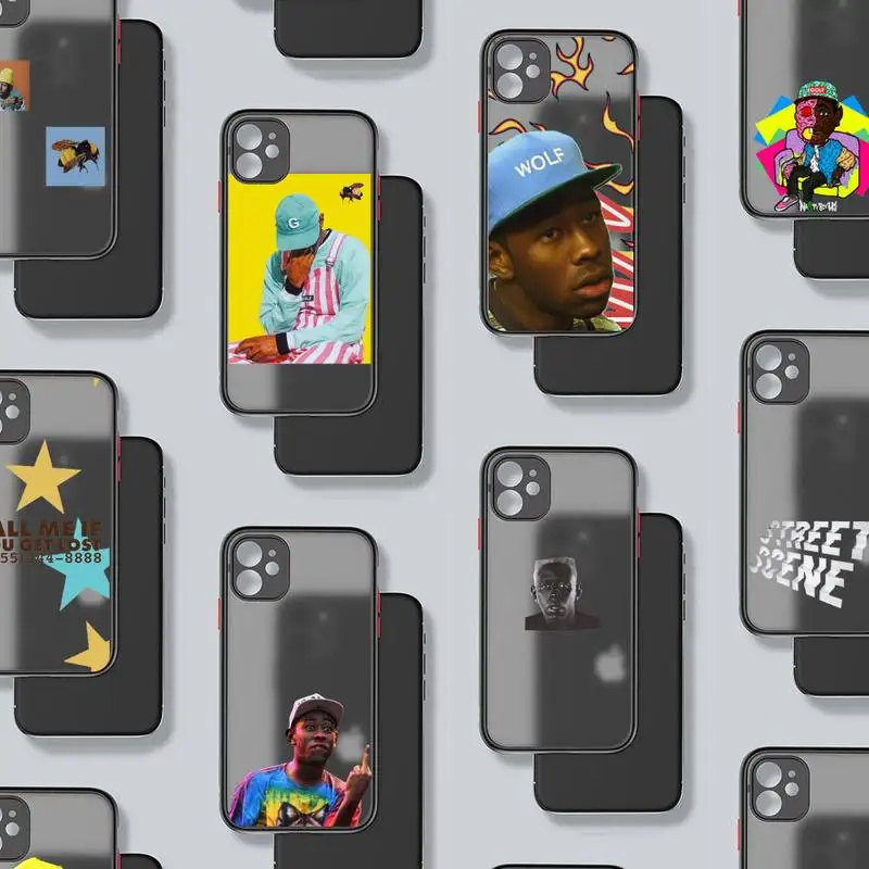 

Tyler the creator Golf IGOR bees Phone Case matte transparent For iphone 7 8 11 12 13 plus mini x xs xr pro max cover