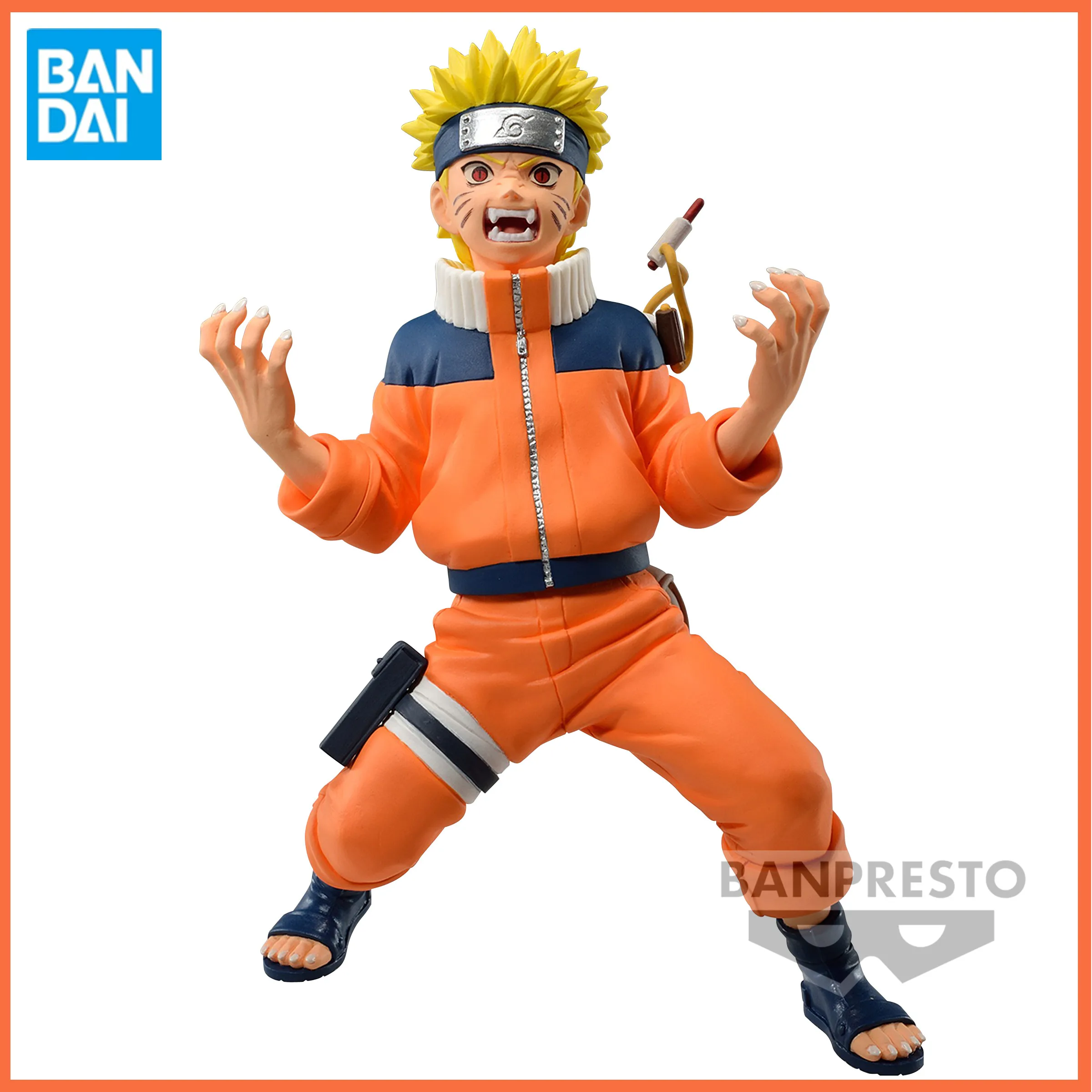

In Stock Original NARUTO VIBRATION STARS UZUMAKI NARUTO Anime Action Figure Shippuden Collector Model PVC Toys for Children Doll