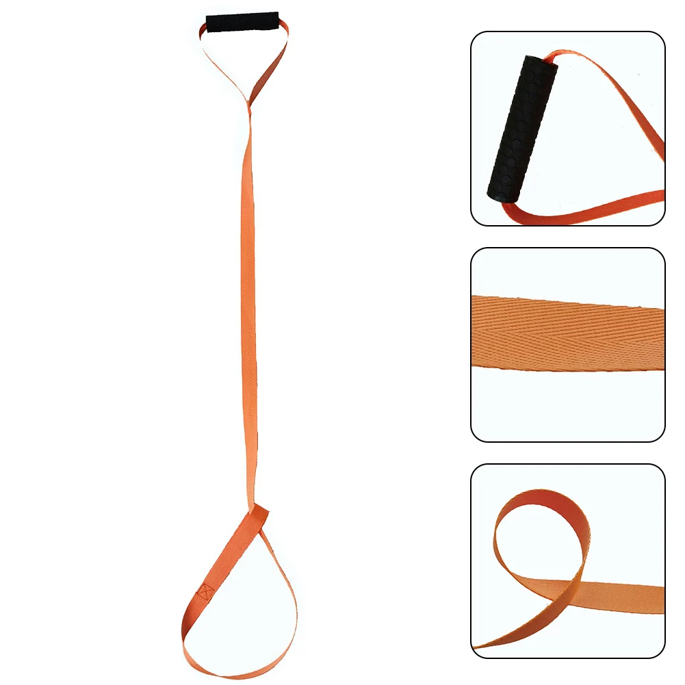 

Hunting Deer Drag Deer Rope Orange Outdoor Pull Rope With Handle Hunting Antler Belt Nylon Durable And Practical