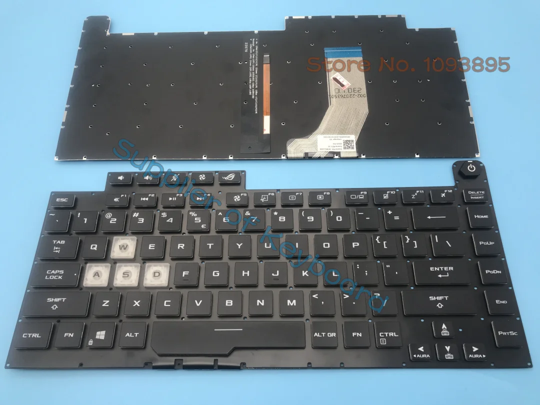 

NEW For Asus ROG Strix G512 G512LV G512LW G531 G531G G531GT Laptop English Keyboard Backlit